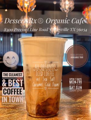 Organic Coffee at GOrganic Eats in Colleyville