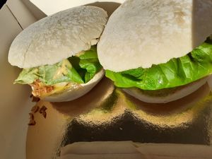 Cheese béarnaise   at Loving Hut in Louvain-la-neuve