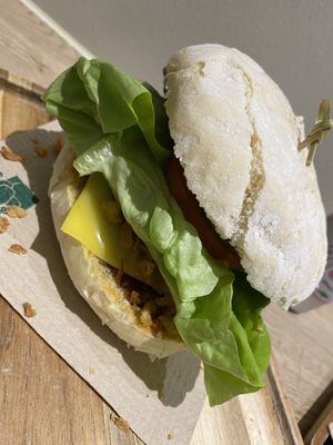 Cheese béarnaise   at Loving Hut in Louvain-la-neuve