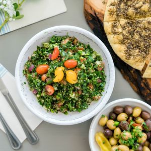 Tabbouleh at Craft Pita in Houston
