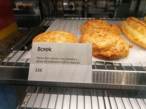 Borek at Funky Bakers in Barcelona