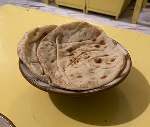 Bread  at Wannas Art Cafe in Luxor