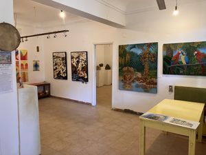   at Wannas Art Cafe in Luxor