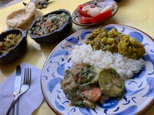   at Wannas Art Cafe in Luxor