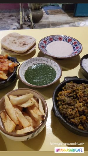  at Wannas Art Cafe in Luxor