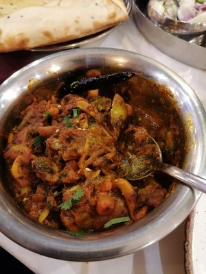 Vegetable garlic chilli at Indus Express in Stourbridge