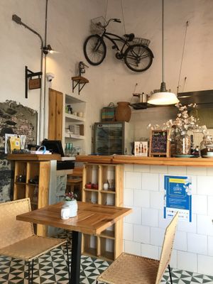 Simple stylist decor. at Origen Arte Sano in Santa Marta