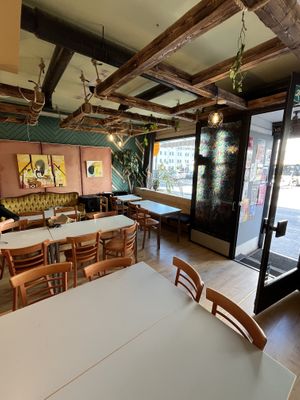 Inside  at Kasvis Keidas in Turku