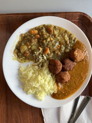 Daily vegan choice  at Kasvis Keidas in Turku