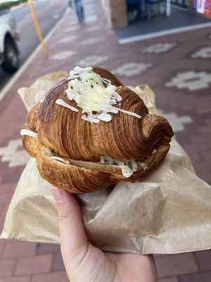 ham and cheese croissant   at W.H.I.P Patisserie in Inglewood
