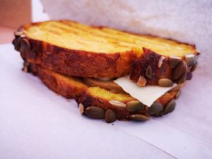 Ham n Cheese Toastie at W.H.I.P Patisserie in Inglewood