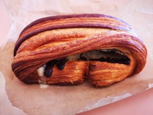 Choc chips inside 😋 at W.H.I.P Patisserie in Inglewood