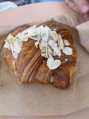 Almond croissant   at W.H.I.P Patisserie in Inglewood