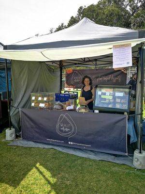 W.H.I.P. stall at Perth Vegan Expo 2024 at W.H.I.P Patisserie in Inglewood