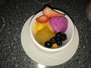 Sorbet at Rays On The Bay in Kailua Kona