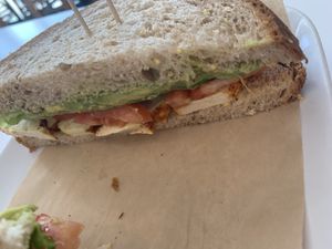 Turkey avocado with tofu instead of turkey and no mayo  at Graze in Richland