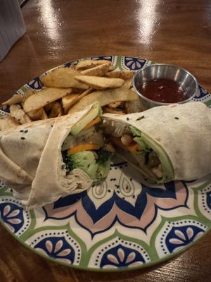 Chickpea burrito   at Azulëo in Manuel Antonio