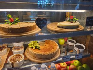 No vegan cakes at Phangan Coffee in Koh Phangan