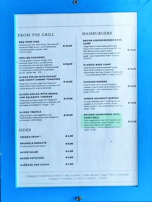 🍔 at Base Camp - Maybe closed in Valtournenche