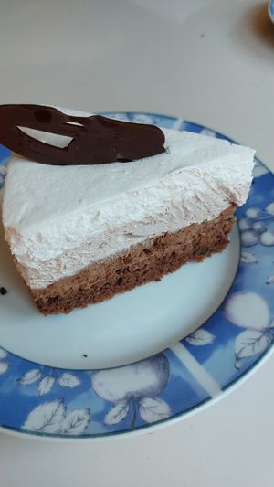 Chocolate tris at Kavarnica CukrDoza - Maybe closed in Maribor