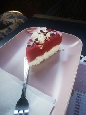 Coconut strawberry cake at Kavarnica CukrDoza - Maybe closed in Maribor