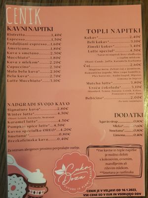 "" at Kavarnica CukrDoza - Maybe closed in Maribor