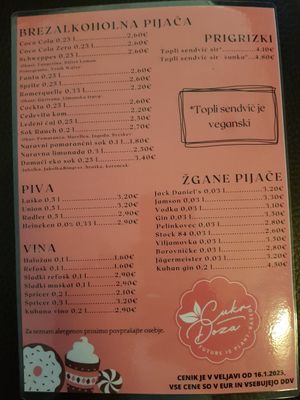 "" at Kavarnica CukrDoza - Maybe closed in Maribor