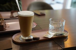 Rice milk latte  at Kavarnica CukrDoza - Maybe closed in Maribor