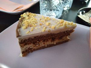 Snickers gateau at Kavarnica CukrDoza - Maybe closed in Maribor