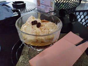 Affogato with vegan vanilla ice cream at Kavarnica CukrDoza - Maybe closed in Maribor