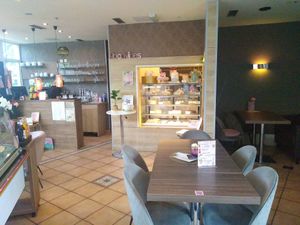 Inside the cafe at Kavarnica CukrDoza - Maybe closed in Maribor