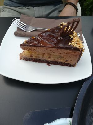 Chocolate pear cake at Kavarnica CukrDoza - Maybe closed in Maribor