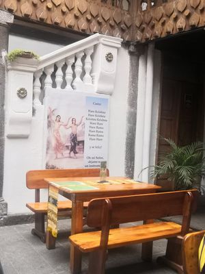 The restaurant at Govinda Gopal - Govindas  in Quito