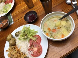 Lunch $3 special   at Govinda Gopal - Govindas  in Quito