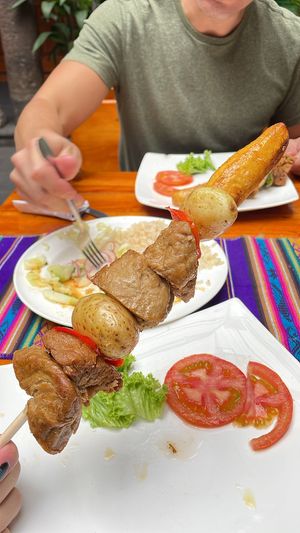 Pincho!!! Increíble!!!!!  at Govinda Gopal - Govindas  in Quito