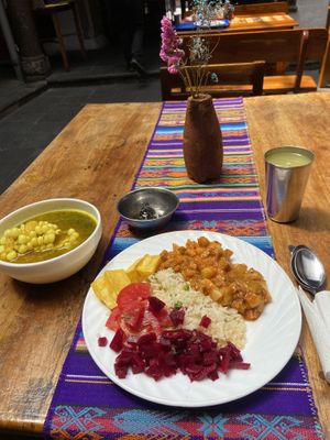   at Govinda Gopal - Govindas  in Quito