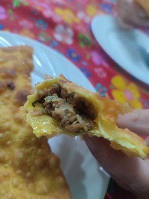 Empanadas at Govinda Gopal - Govindas  in Quito