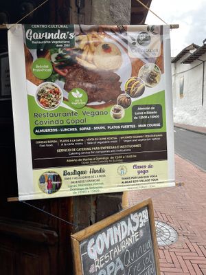   at Govinda Gopal - Govindas  in Quito