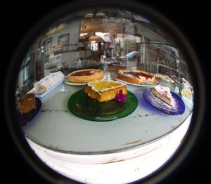 We offer variety in vegetarian, vegan, gluten and sugar free desserts. at Sakti Hostal y Pasteleria in Quito