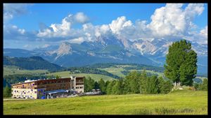 The hotel at Paradiso Pure Living Vegan Hotel in Kastelruth