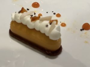 Apricot and almond little cake   at Paradiso Pure Living Vegan Hotel in Kastelruth