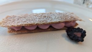 Dessert at Paradiso Pure Living Vegan Hotel in Kastelruth