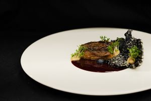 Fine Dining 100% Vegan Tasting Menu by awarded Vegan Chef Aggeliki Charami at Paradiso Pure.Living Vegan Hotel at Paradiso Pure Living Vegan Hotel in Kastelruth