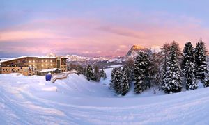 Paradiso Pure.Living Vegan Hotel situated in the UNESCO sanctuary in the heart of the Italian Dolomites at an altitude of over 2000 meters in the mountain park. at Paradiso Pure Living Vegan Hotel in Kastelruth