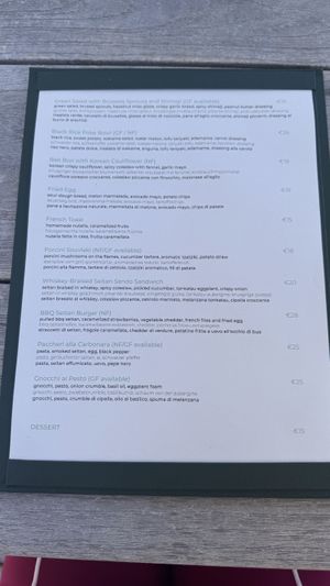 Lunch Menu  at Paradiso Pure Living Vegan Hotel in Kastelruth