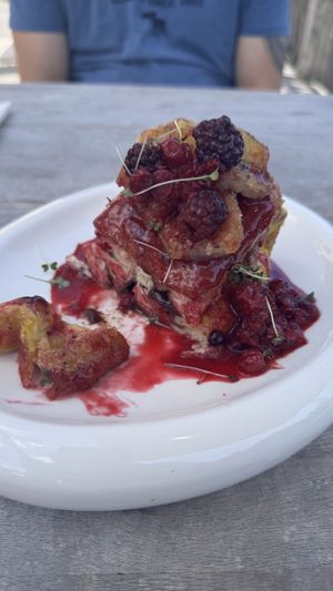 French Toast  at Paradiso Pure Living Vegan Hotel in Kastelruth