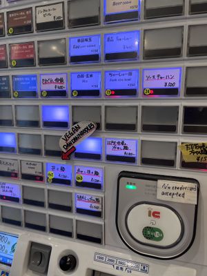   at Menya Shichisai in Tokyo