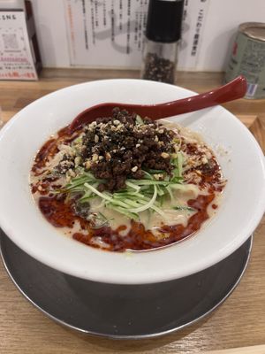 Cold tan tan noodle  at Menya Shichisai in Tokyo