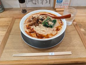 Vegan Ramen at Menya Shichisai in Tokyo