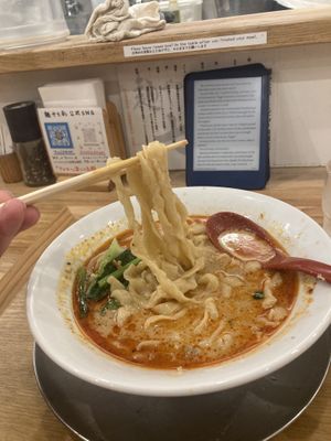   at Menya Shichisai in Tokyo